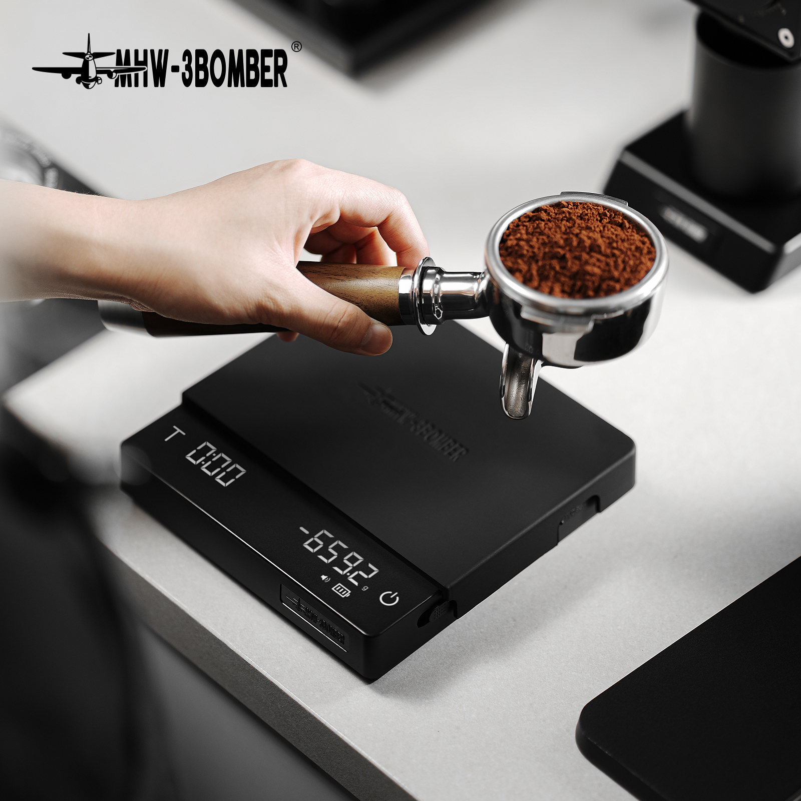 Digital Kitchen Scale - MHW-3BOMBER Upgrade Digital Kitchen Coffee Scale