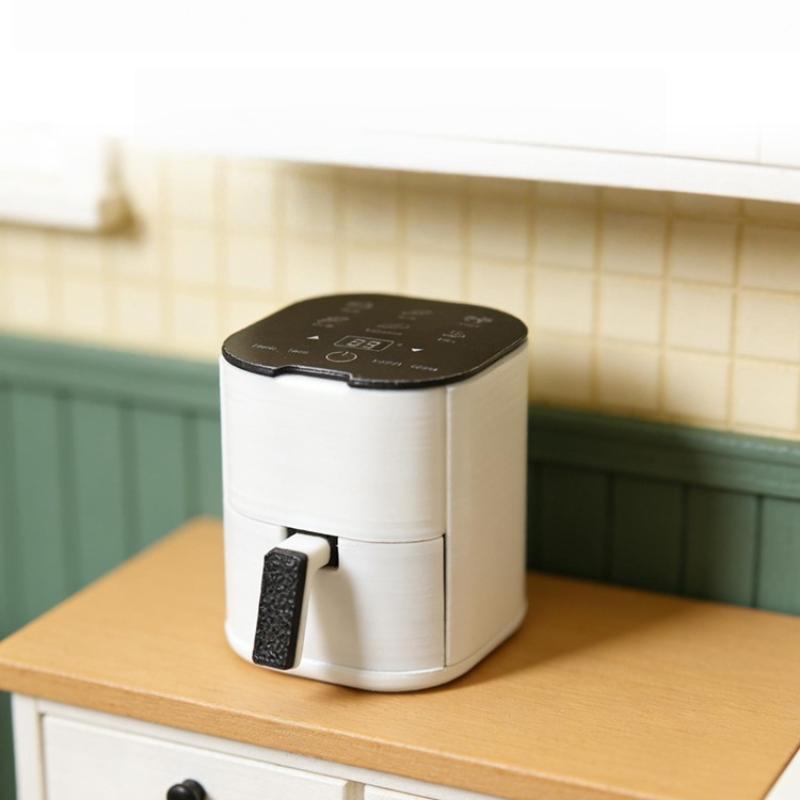 Kitchen Gadgets Air Fryer - 1Pcs Kids Storytelling Game Toy 1/12