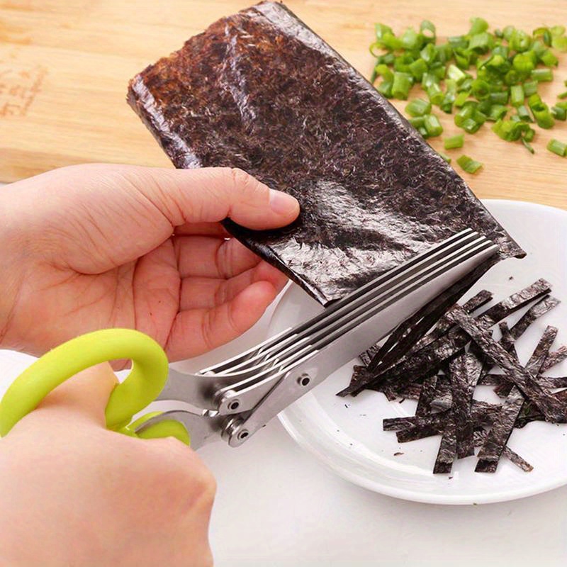 Herb Scissors 5 Blade - 3/5 Blade Stainless Steel Kitchen Shears
