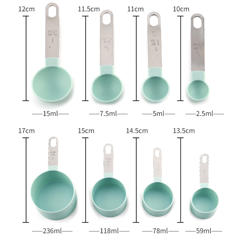 8PCS Measuring Cups Spoons Set – обзор и цена Kitchen Gadgets Oxo