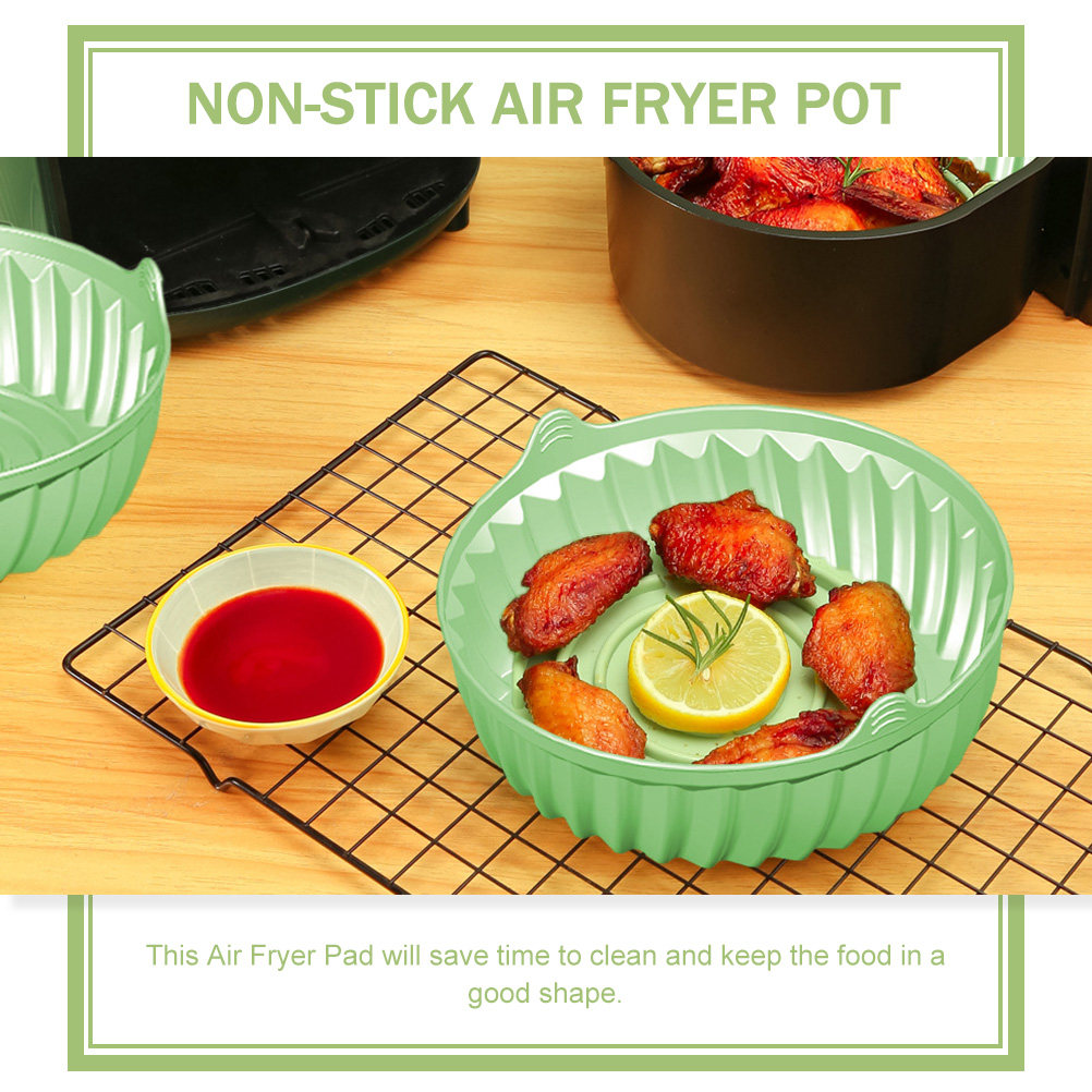 Round Reusable Silicone Air Fr – обзор и цена Kitchen Gadgets Air Fryer