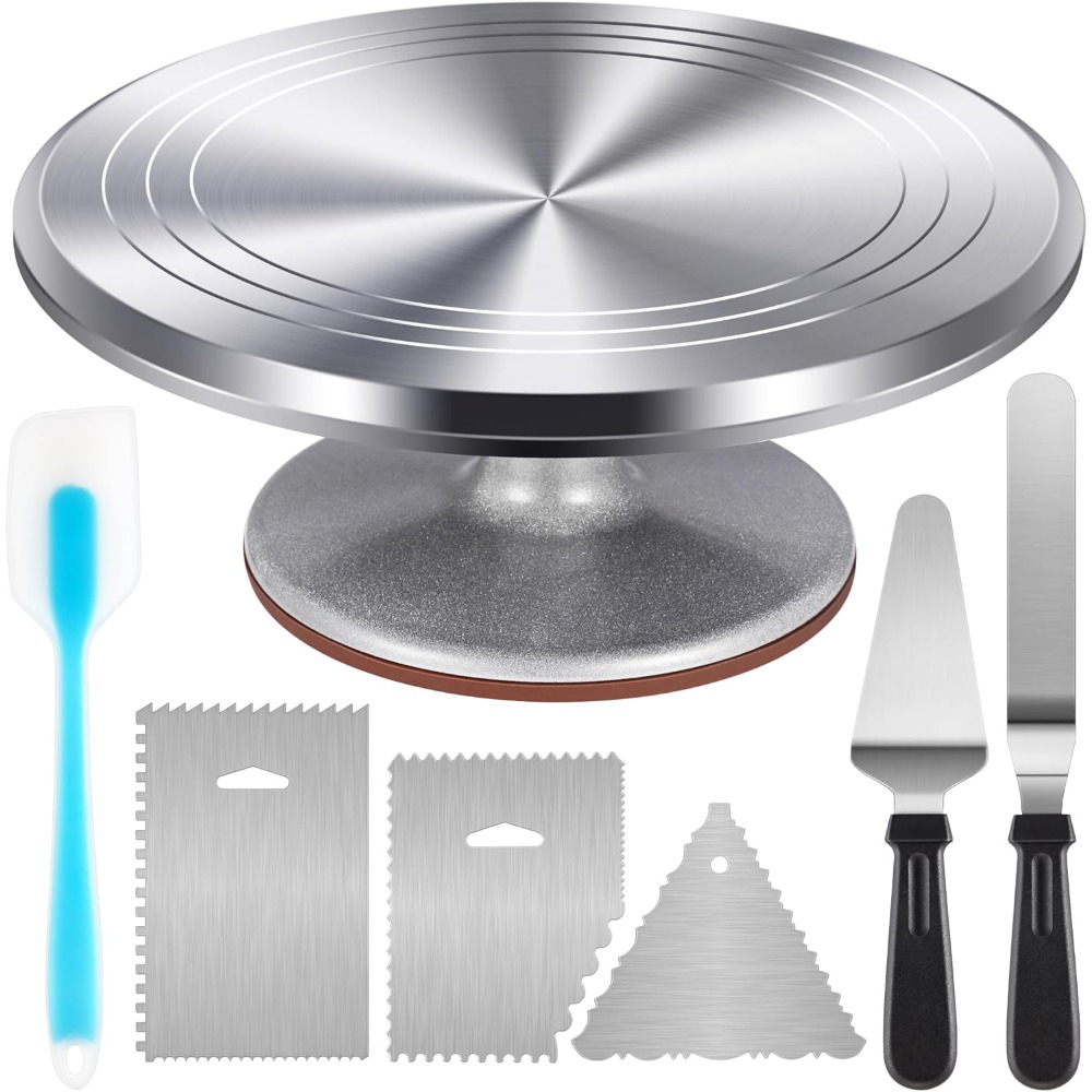 Aluminium Cake Turntable Set w – обзор и цена Cake Decorating Turntable