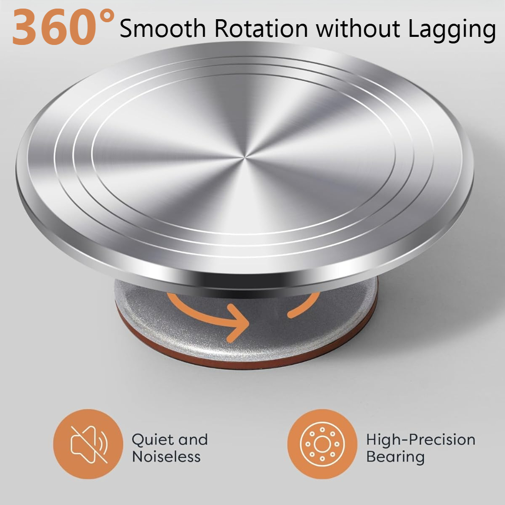 Aluminium Cake Turntable Set w – обзор и цена Cake Decorating Turntable