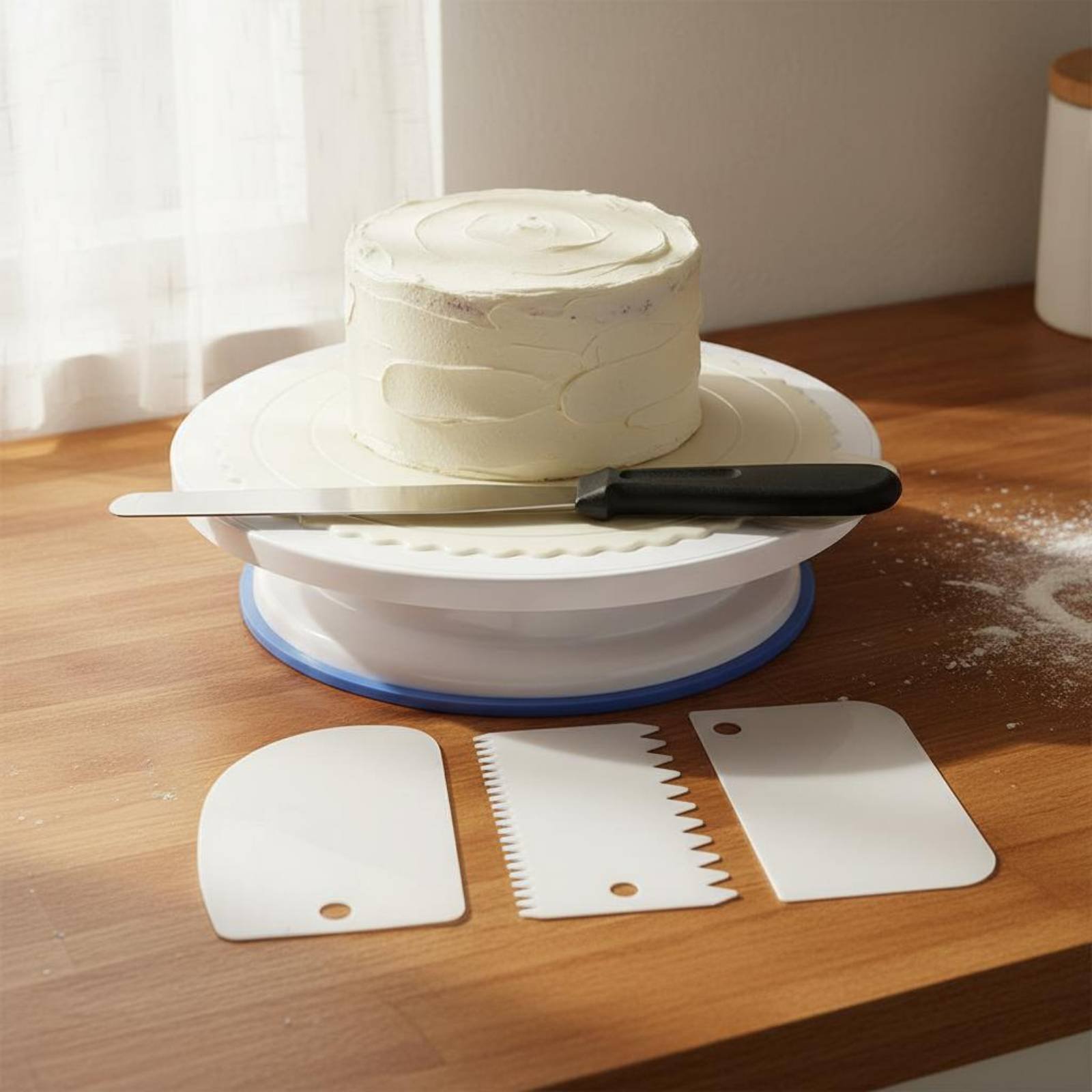 Cake Turntable and Decorating  – обзор и цена Cake Decorating Turntable