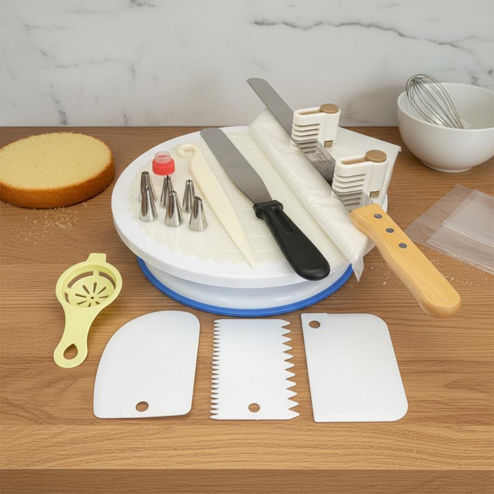 Cake Turntable and Decorating  – обзор и цена Cake Decorating Turntable