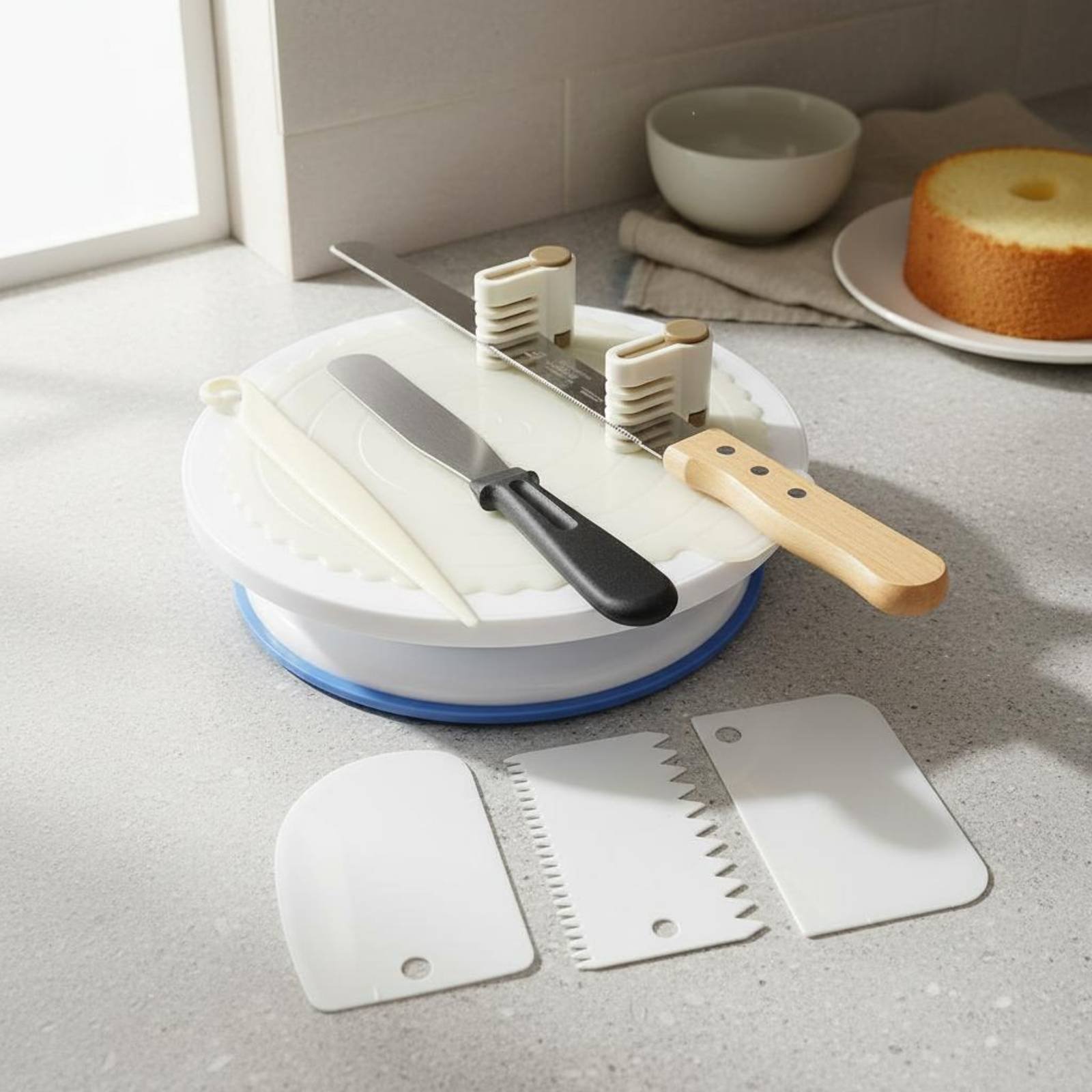 Cake Turntable and Decorating  – обзор и цена Cake Decorating Turntable