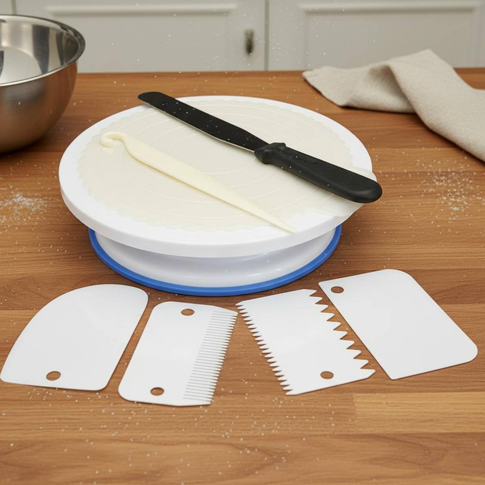 Cake Turntable and Decorating  – обзор и цена Cake Decorating Turntable