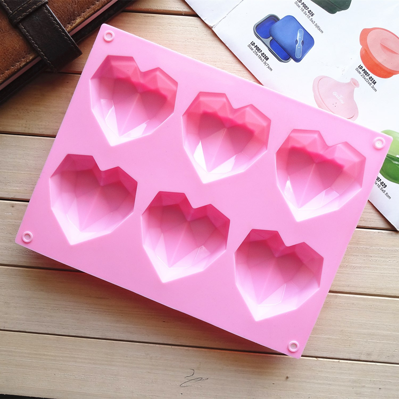 3D 6 Cavity Diamond Love Silic – обзор и цена Kitchen Gadgets Oxo