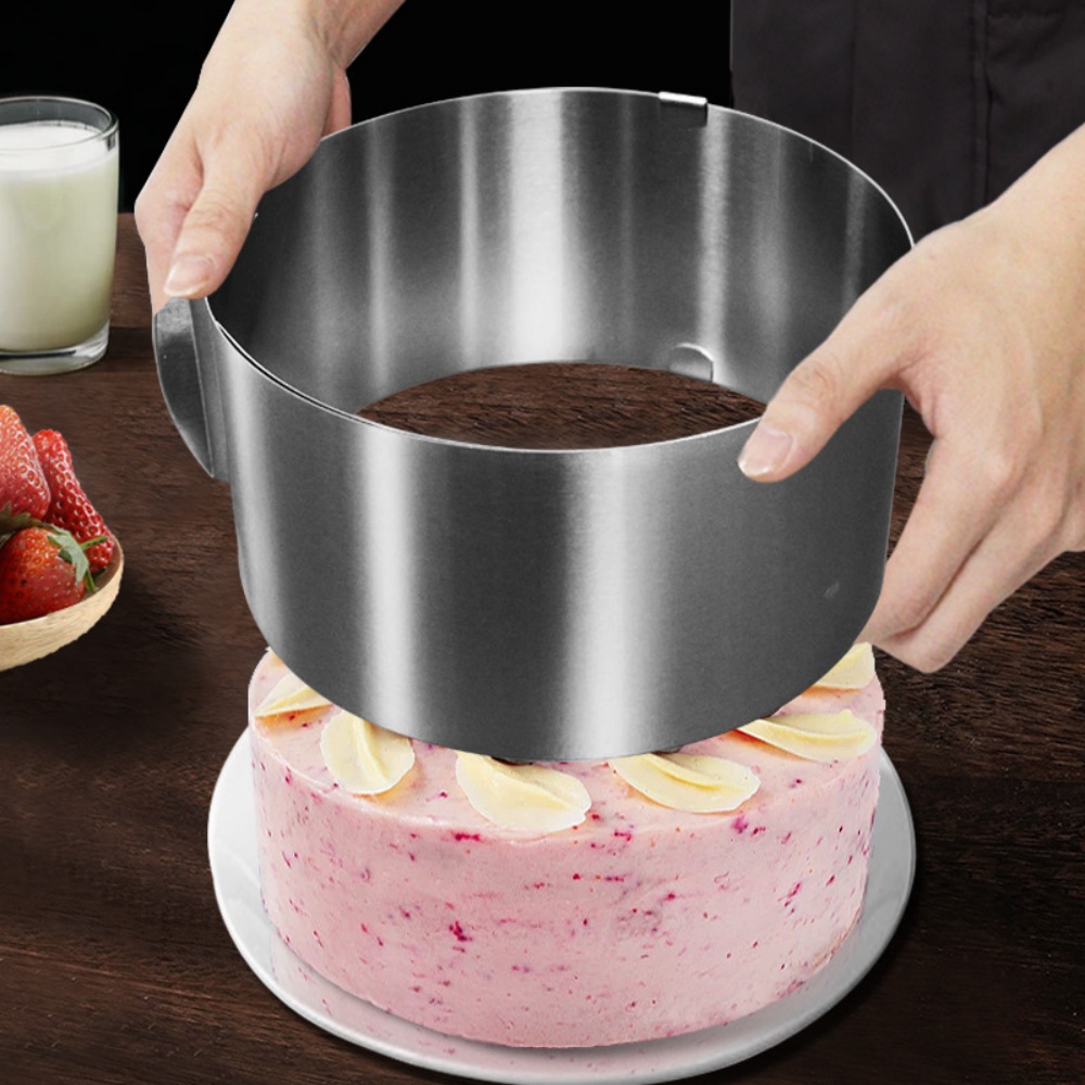 1pc Adjustable Cake Ring Mold  – обзор и цена Cake Decorating Turntable