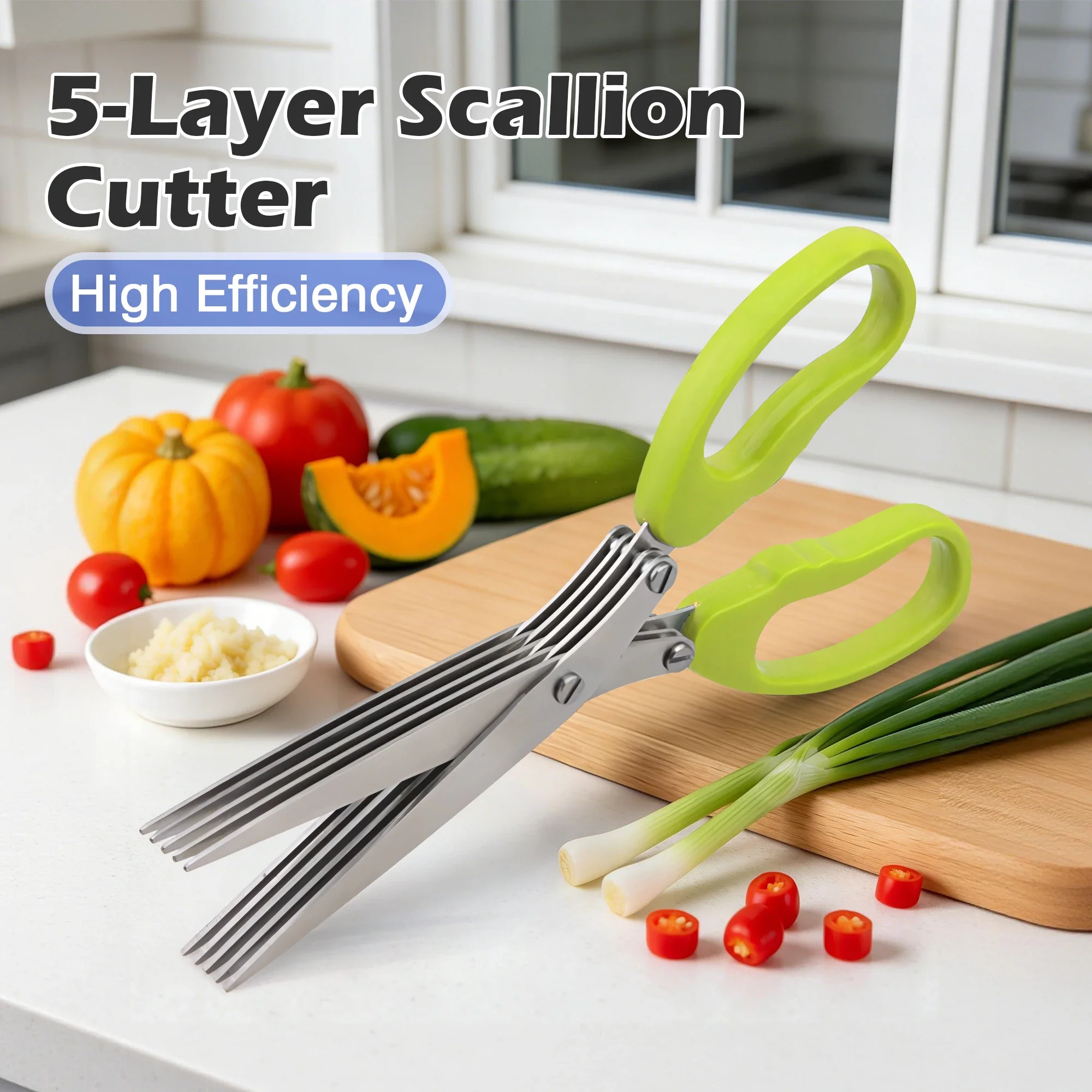 Herb Scissors with 5 Blades &  – обзор и цена Herb Scissors 5 Blade