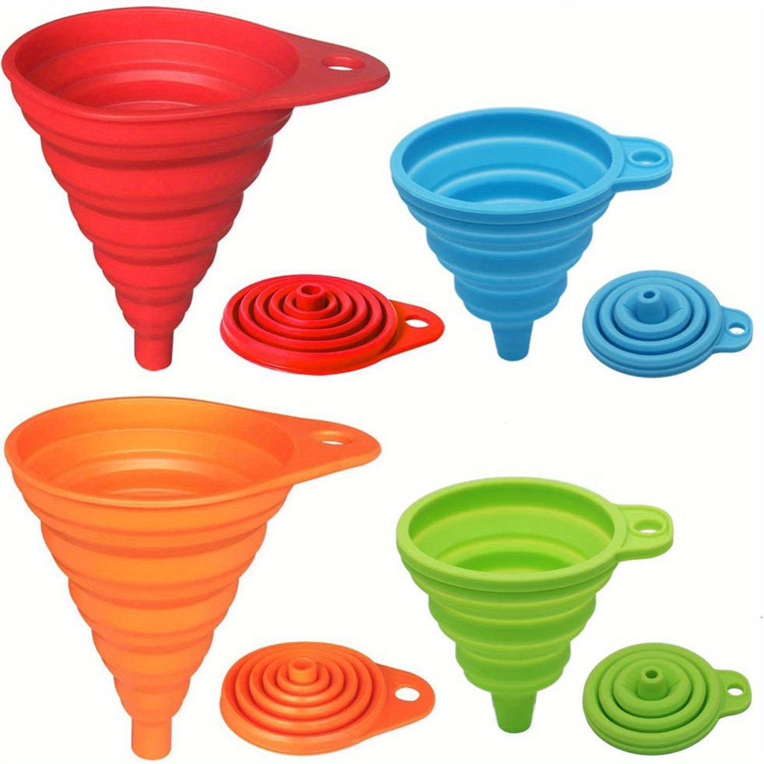 1/2/4PCS Silicone Collapsible  – обзор и цена Kitchen Gadgets Oxo