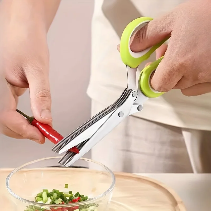 1 herb scissors with 5 blades, – обзор и цена Herb Scissors 5 Blade