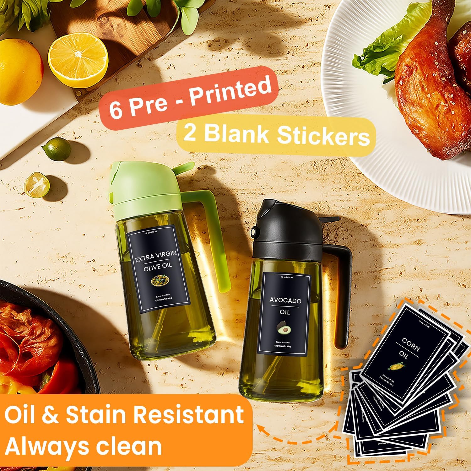 - 16oz/470ml Olive Oil Dispens – обзор и цена Kitchen Gadgets Air Fryer