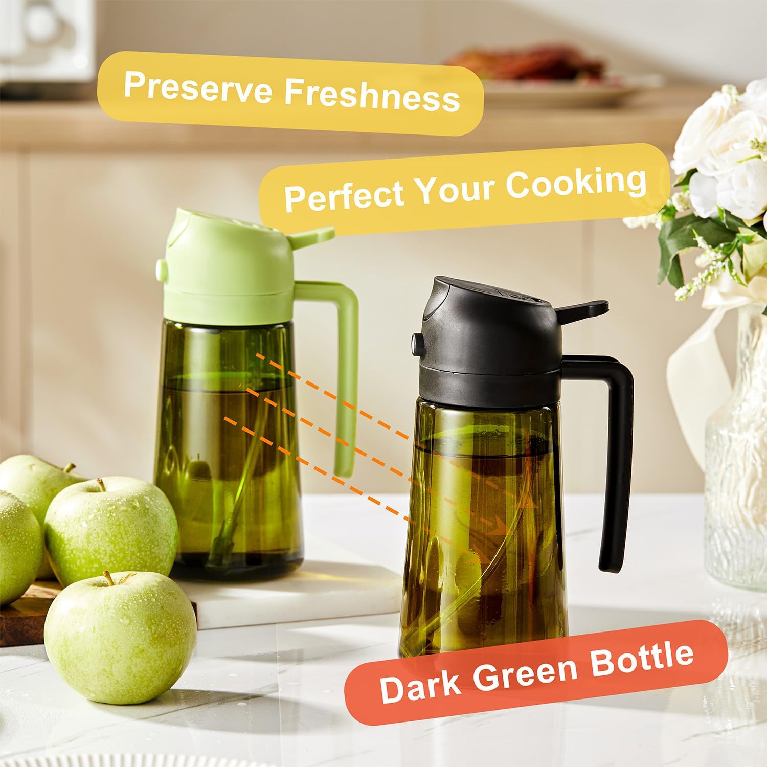 - 16oz/470ml Olive Oil Dispens – обзор и цена Kitchen Gadgets Air Fryer