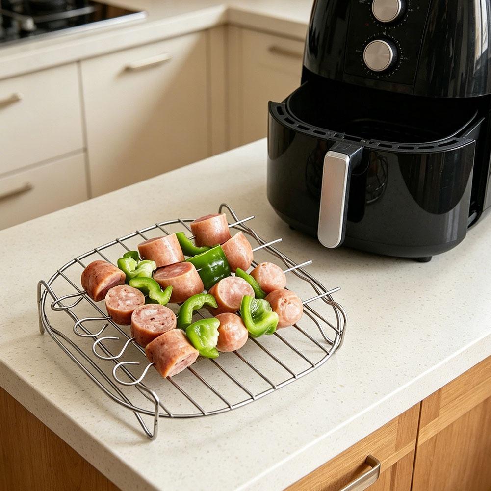Air Fryer Square Grill Stainle – обзор и цена Kitchen Gadgets Air Fryer