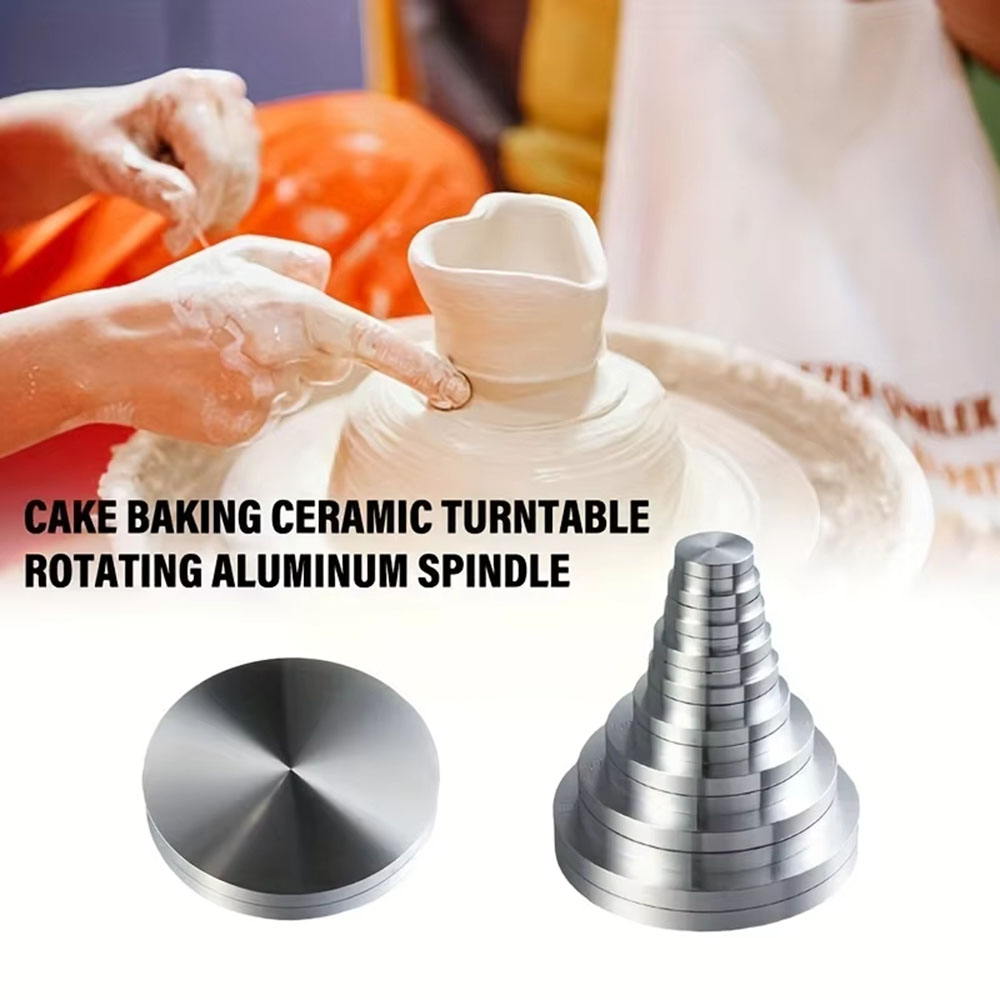 1pc Ceramic Clay Pottery Throw – обзор и цена Cake Decorating Turntable