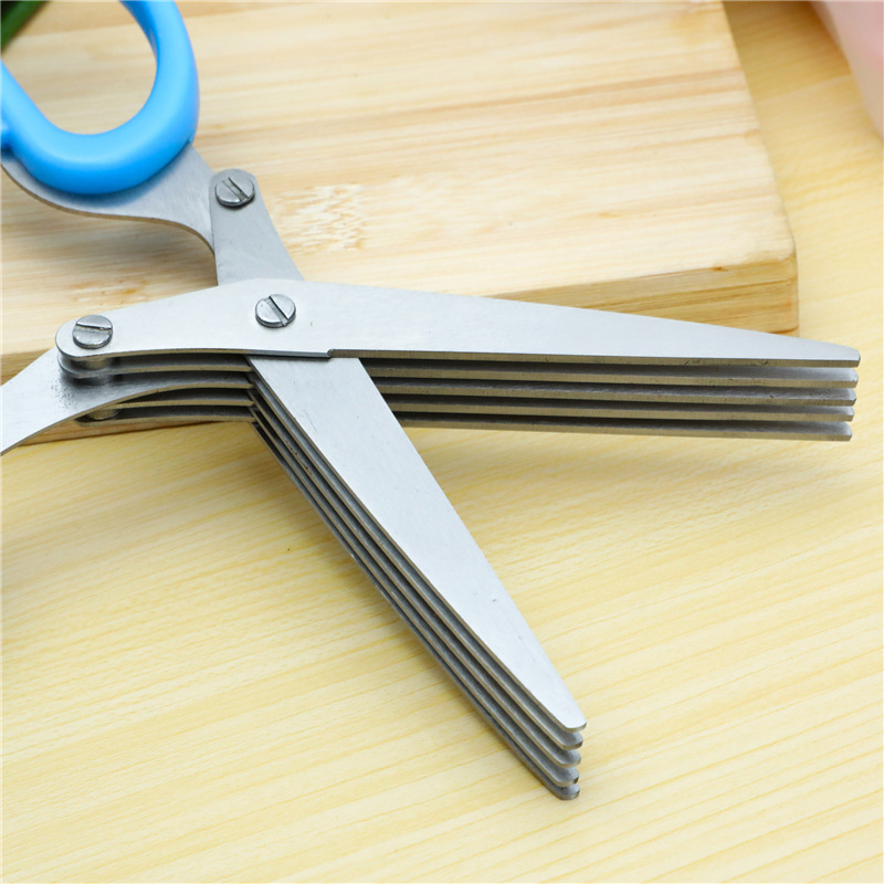 Multifunctional Steel 5 Layers – обзор и цена Herb Scissors 5 Blade