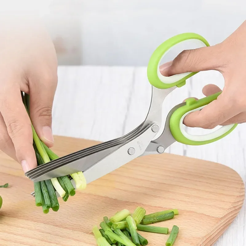 Herb Scissors Stainless Steel  – обзор и цена Herb Scissors 5 Blade