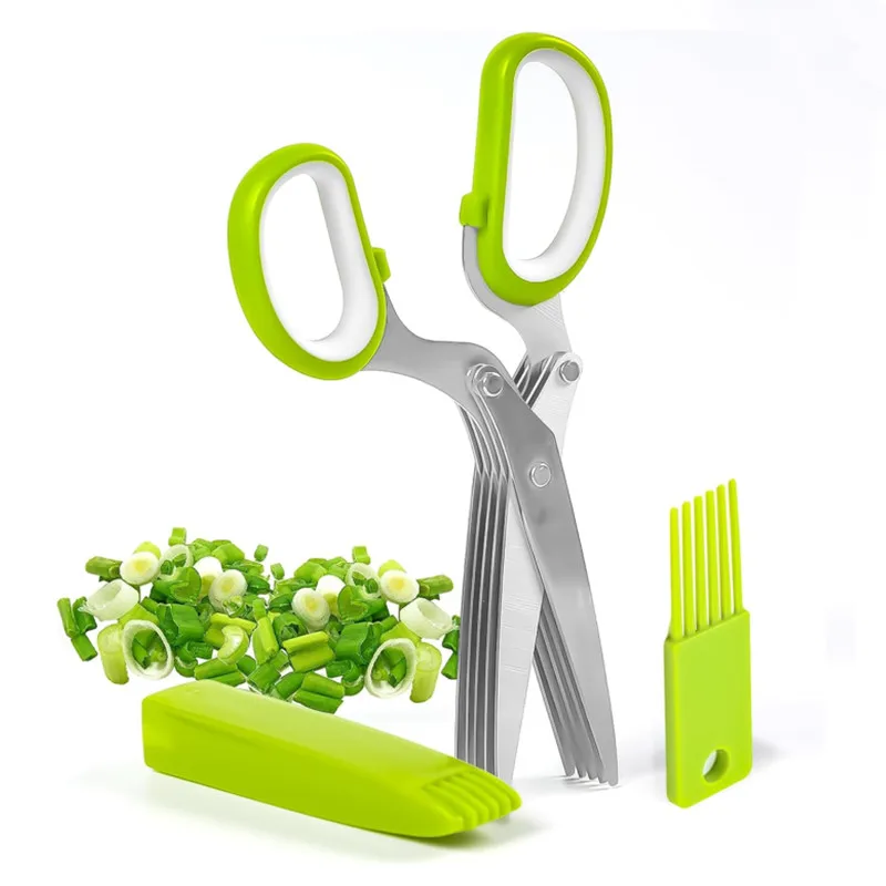 Herb Scissors Stainless Steel  – обзор и цена Herb Scissors 5 Blade