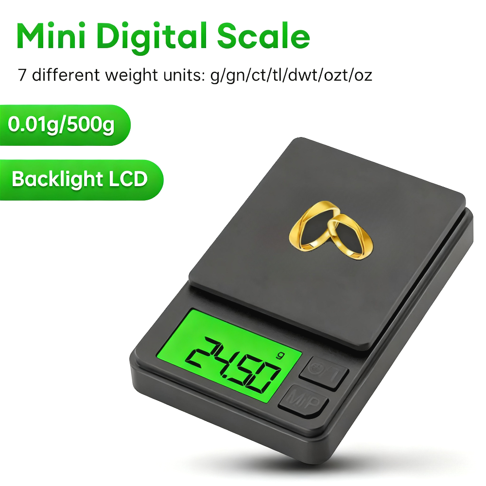 200/500/1000g 0.01g mini digit – обзор и цена Digital Kitchen Scale