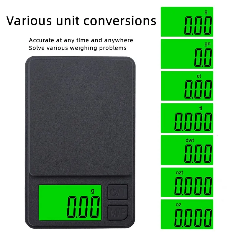 200/500/1000g 0.01g mini digit – обзор и цена Digital Kitchen Scale