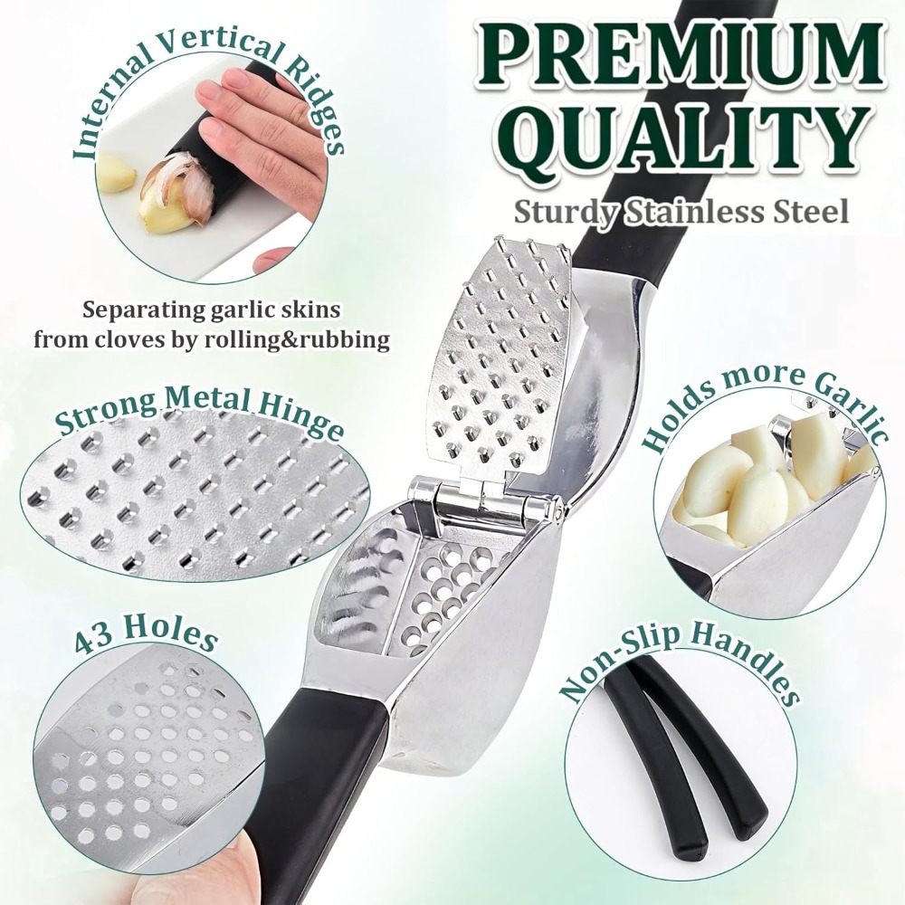Garlic Press & Herb Scissors S – обзор и цена Herb Scissors 5 Blade