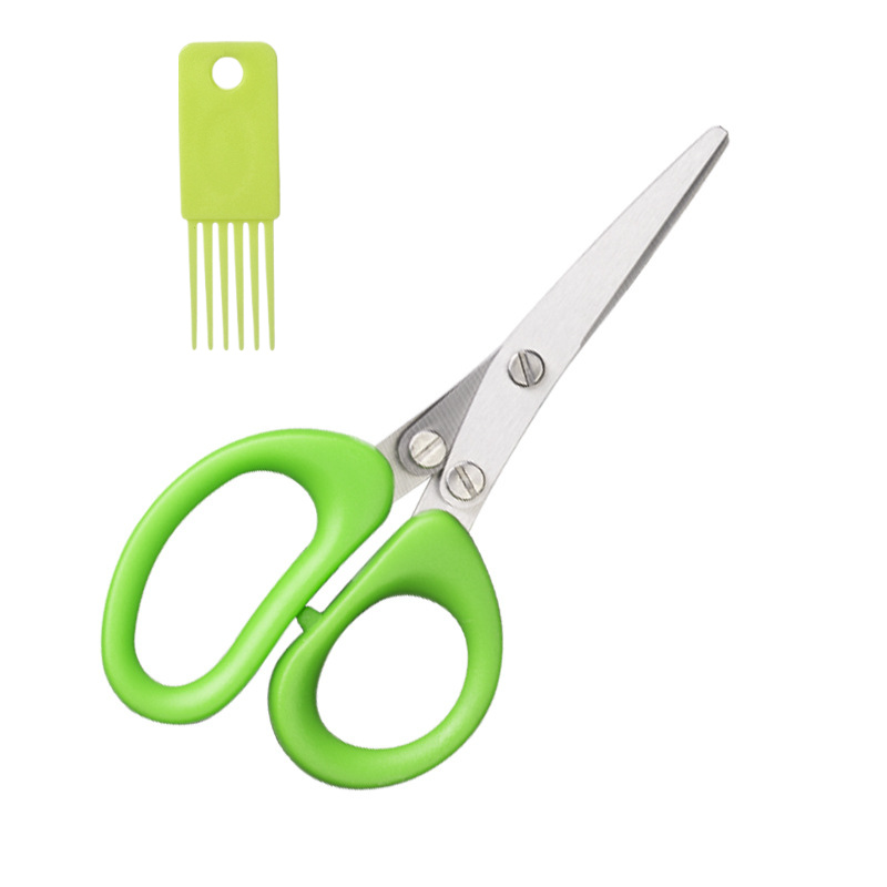 5-Layer Stainless Steel Multi- – обзор и цена Herb Scissors 5 Blade