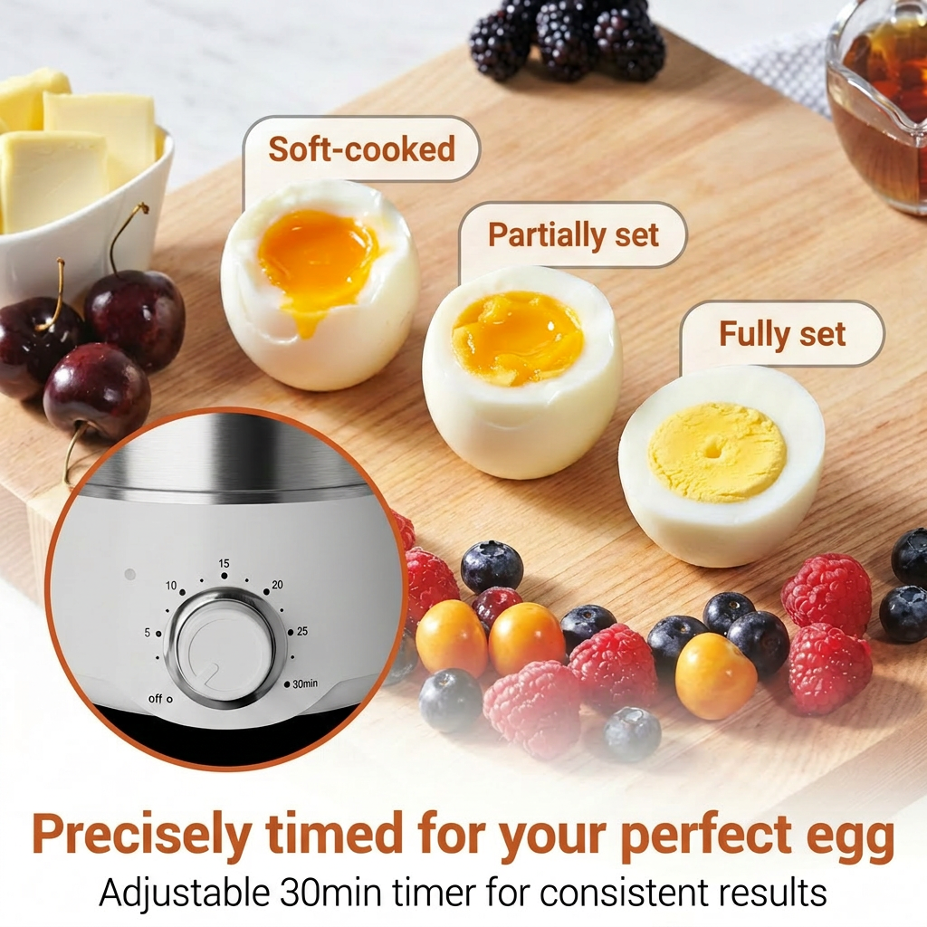 Egg Cooker with Timer - 14 Egg – обзор и цена Kitchen Gadgets New 2025