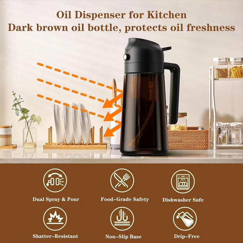 16oz/470ml Leakproof 2-in-1 Gl – обзор и цена Kitchen Gadgets Air Fryer