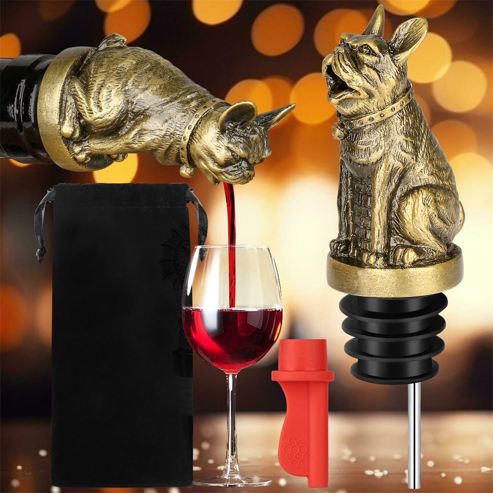 Cute French Bulldog Wine Pouer – обзор и цена Kitchen Gadgets Oxo