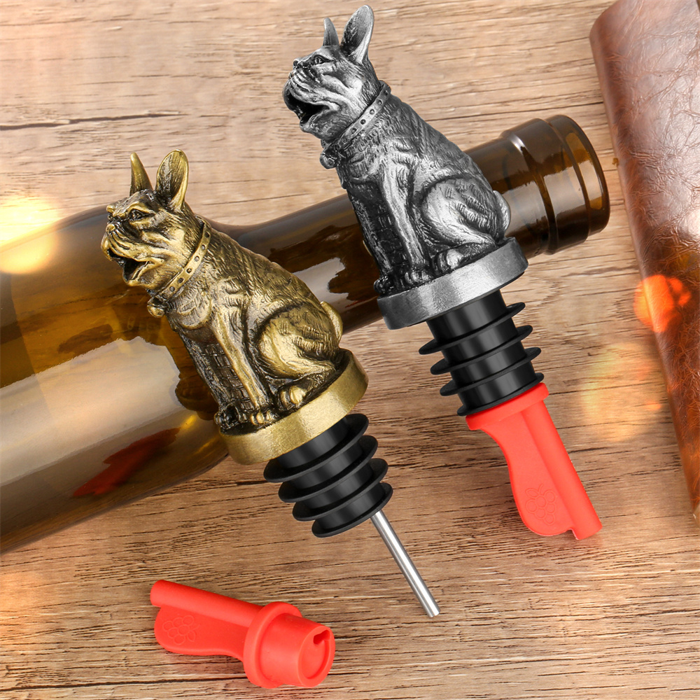 Cute French Bulldog Wine Pouer – обзор и цена Kitchen Gadgets Oxo
