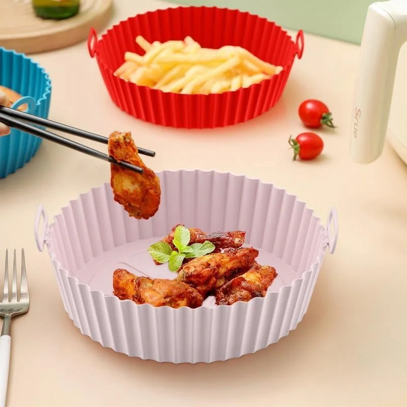 Silicone Basket Pot Tray Airfr – обзор и цена Kitchen Gadgets Air Fryer