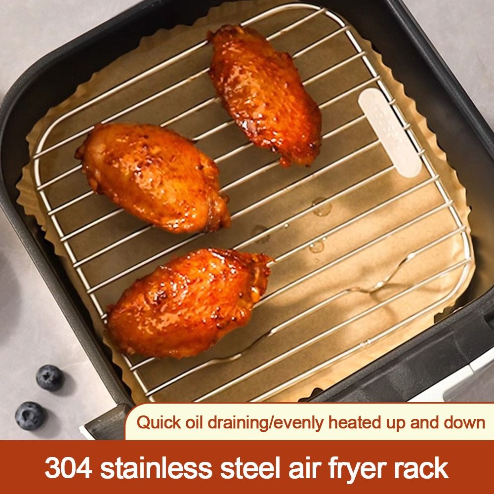 Round Square Cooking Rack With – обзор и цена Kitchen Gadgets Air Fryer