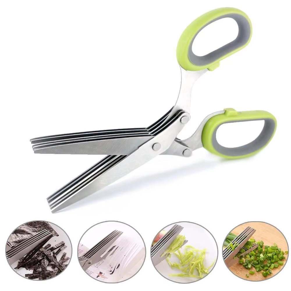 5 Blade Herb Scissors Stainles – обзор и цена Herb Scissors 5 Blade