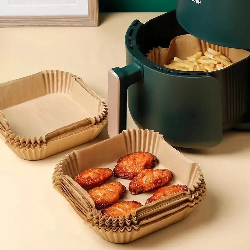 50Pcs Air Fryer Disposable Pap – обзор и цена Kitchen Gadgets Air Fryer