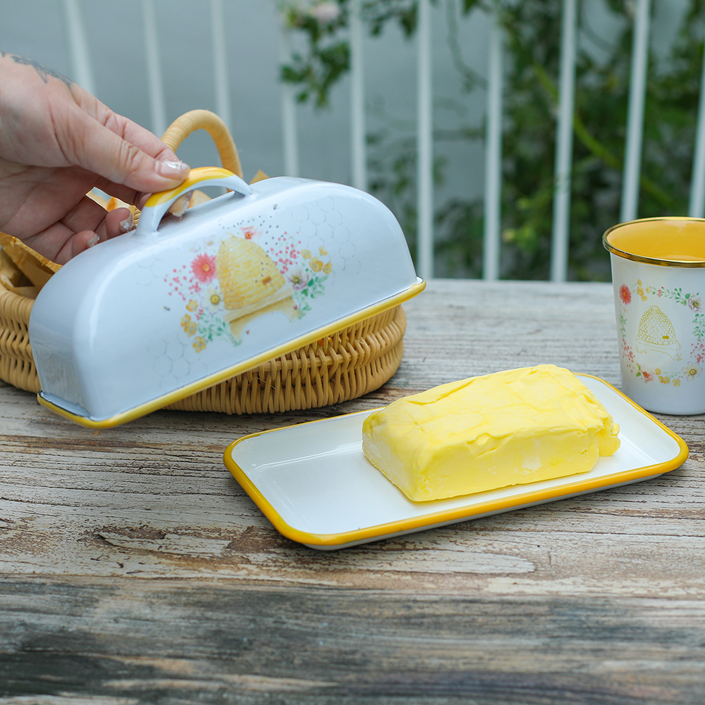 Menschy Enamel Butter Dish Che – обзор и цена Kitchen Gadgets Oxo