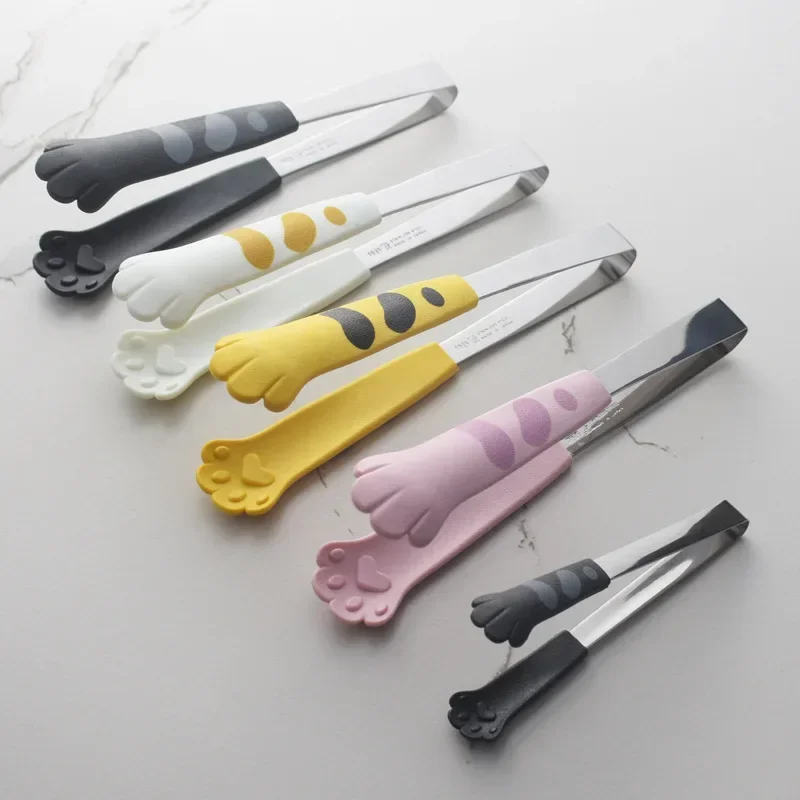 Cat Paw Shape Food Tongs Cute  – обзор и цена Kitchen Gadgets New 2025