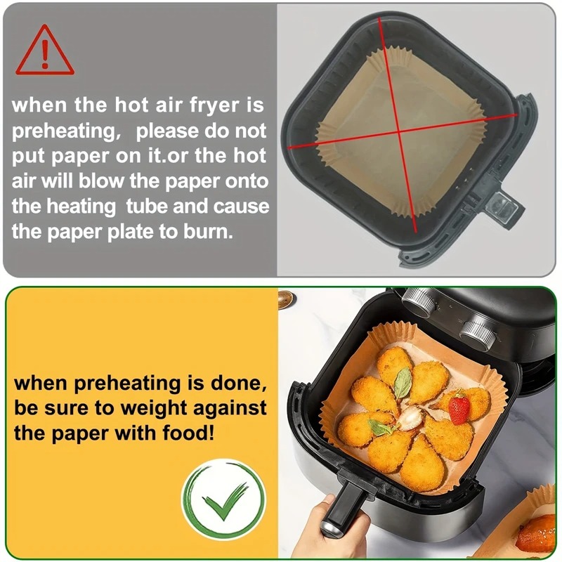 Air Fryer Paper Liners Disposa – обзор и цена Kitchen Gadgets Air Fryer