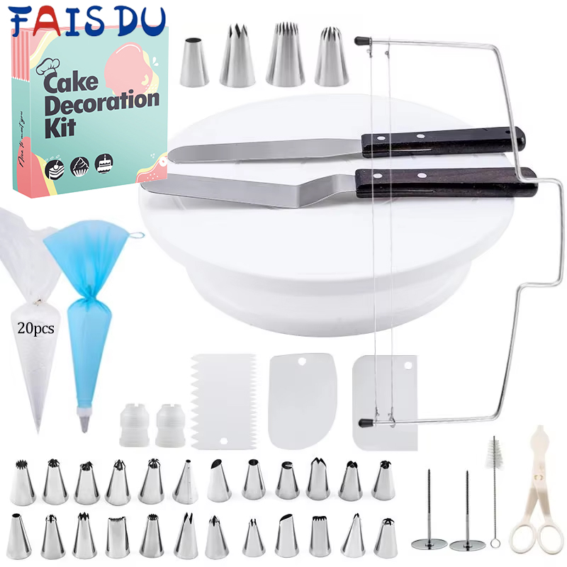 Pastry Turntable Kit Cake Deco – обзор и цена Cake Decorating Turntable