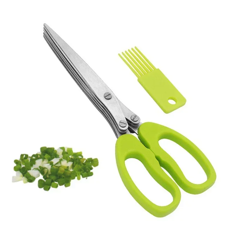 Kitchen Scissors Multifunction – обзор и цена Herb Scissors 5 Blade