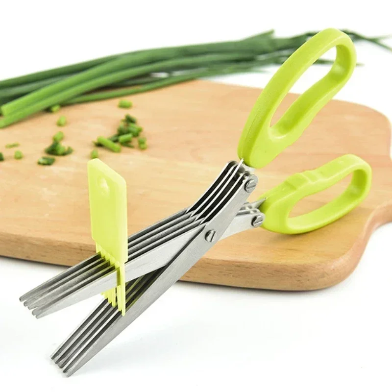 Kitchen Scissors Multifunction – обзор и цена Herb Scissors 5 Blade